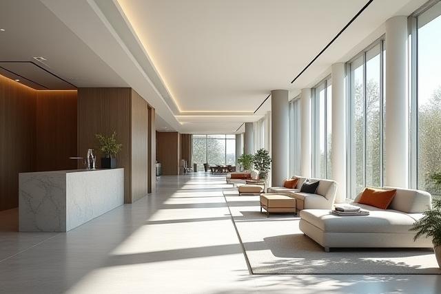 리모델링 및 개조 서비스: 리노베이션 중인 세련된 인테리어 공간